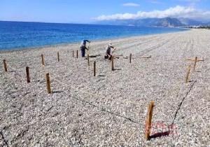 Konyaalt Plajlar  Sosyal Mesafeye Uygun Yeni Dneme Hazrlanyor