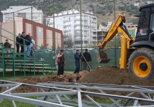 ZMBTLK SAHASI AYDINLATMA SSTEM YENLENYOR