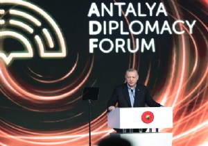 Erdoan Antalya Diplomasi Forumu nda Konutu