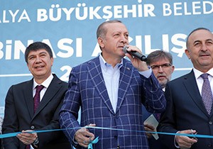 Bykehir Belediyesi Yeni Hizmet Binasn Cumhurbakan Erdoan At