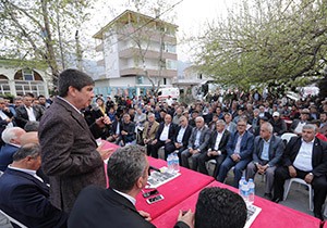 Bakan Trelden akrlar Blgesine mar Mjdesi