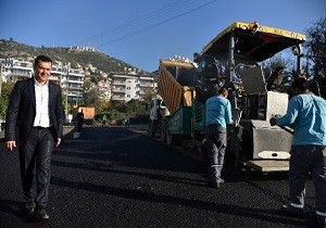 Alanya da Scak Asfalt Seferberlii