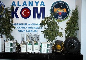 Alanya da Uyuturucu Satclarna Operasyon