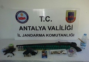 Alanya da Uyuturucu Operasyonu