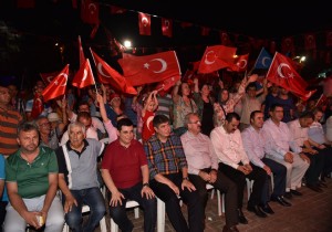 ANTALYA DA DEMOKRAS NBET 19 UNCU GNNDE DEVAM ETT