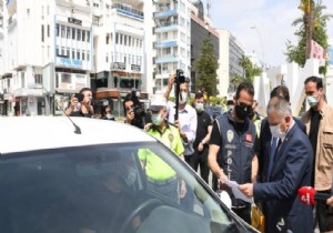 Vali Yazc Karayolu  Trafik Haftas Nedeniyle Yol Denetimine Katld