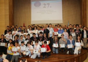 Akdeniz niversitesi;nin dzenledii 27. Ulusal Antalya Matematik Olimpiyatlar sonular akland