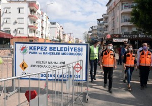 Bakan Ttnc Kafeler Caddesi Projesini Yerinde nceledi