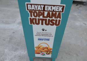 Kepezde bayat ekmekler, Ekmek Toplama Kutularna