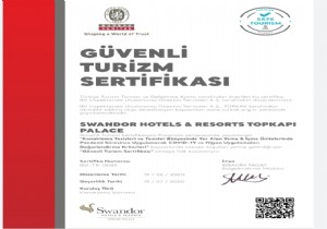 Swandor Hotels & Resorts Topkap Palace Gvenli Turizm Sertifikasyla Sezonu At