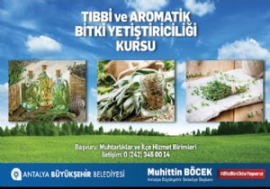 Bykehir den Sertifikal Tbbi Aromatik Bitki Yetitiricilii ve Arclk kurslar