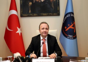 CUMHURBAKANI ERDOAN AKDENZ NVERSTES REKTRN ATADI