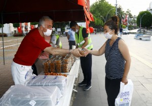 Manavgat ta Vatandaa Lokma Ziyafeti