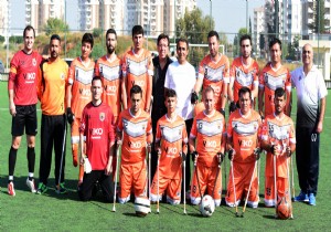 ANTALYA, AMPUTE FUTBOLDA NAMALUP LDER