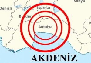 ANTALYA DA MEYDANA GELEN DEPREMLER KORKUTUYOR