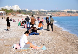 ANTALYA DA GNE GREN SAHLE KOTU