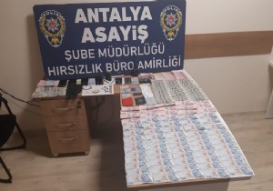Antalya Polisi Hszlk Yapan Kolombiya etesini kertti