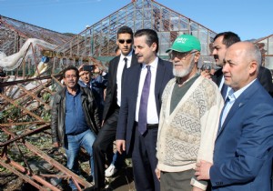 BAKAN ELK HORTUMDA ZARAR GREN DEMREL RETCLER ZYARET ETT