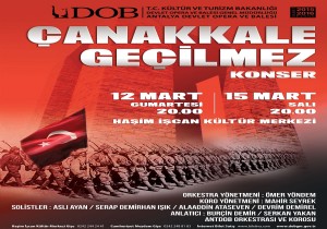 ANTDOB SAHNESNDE ANAKKALE GELMEZ KONSER