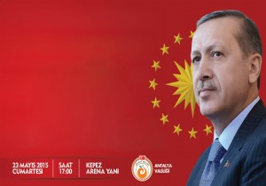 CUMHURBAKANI ERDOAN CUMARTES GN ANTALYADA