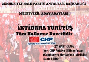 CHP ANTALYA DAN KTDARA YRY ETKNL