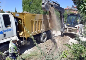 KORKUTELݒNE 40 KLOMETRE KANALZASYON HATTI