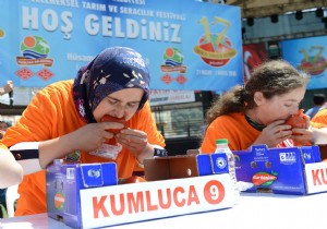 KUMLUCA TARIM VE SERACILIK FESTVAL NDE KADINLAR YARITI