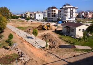 MANAVGAT TA IRMAK KENARINA PEYZAJ DZENLEMES