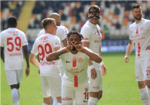 Antalyaspor  Malatya Deplasmanndan 3 Altn Puanla Dnd