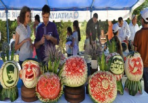 KARPUZ FESTVAL RENKL GRNTLERE SAHNE OLDU