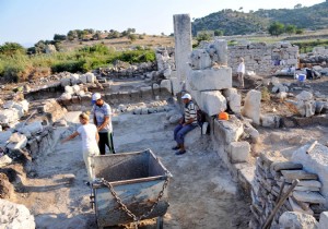 PATARA DA ARKEOLOJK KAZILAR DEVAM EDYOR