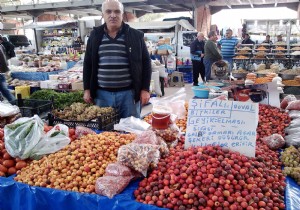 GEYK ELMASI FNKE HALK PAZARI TEZGAHLARINDA