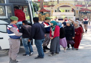 KAAKLAR YOL DENETMNDE JANDARMAYA YAKALANDI