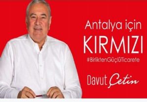 ATSO Bakan Davut etin Krmz Listeyle  Daha Yapacak ok imiz Var  Diyor.