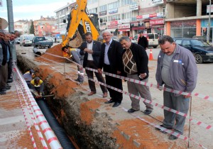 KORKUTEL DE ​YAMUR SUYU DRENAJ HATLARI YENLENYOR