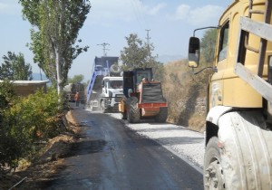 Fakrcal Yolu Asfaltla Bulutu